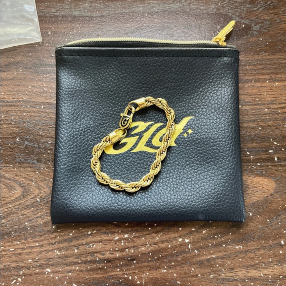 GLD Gold Rope Bracelet - Picture 2 of 4